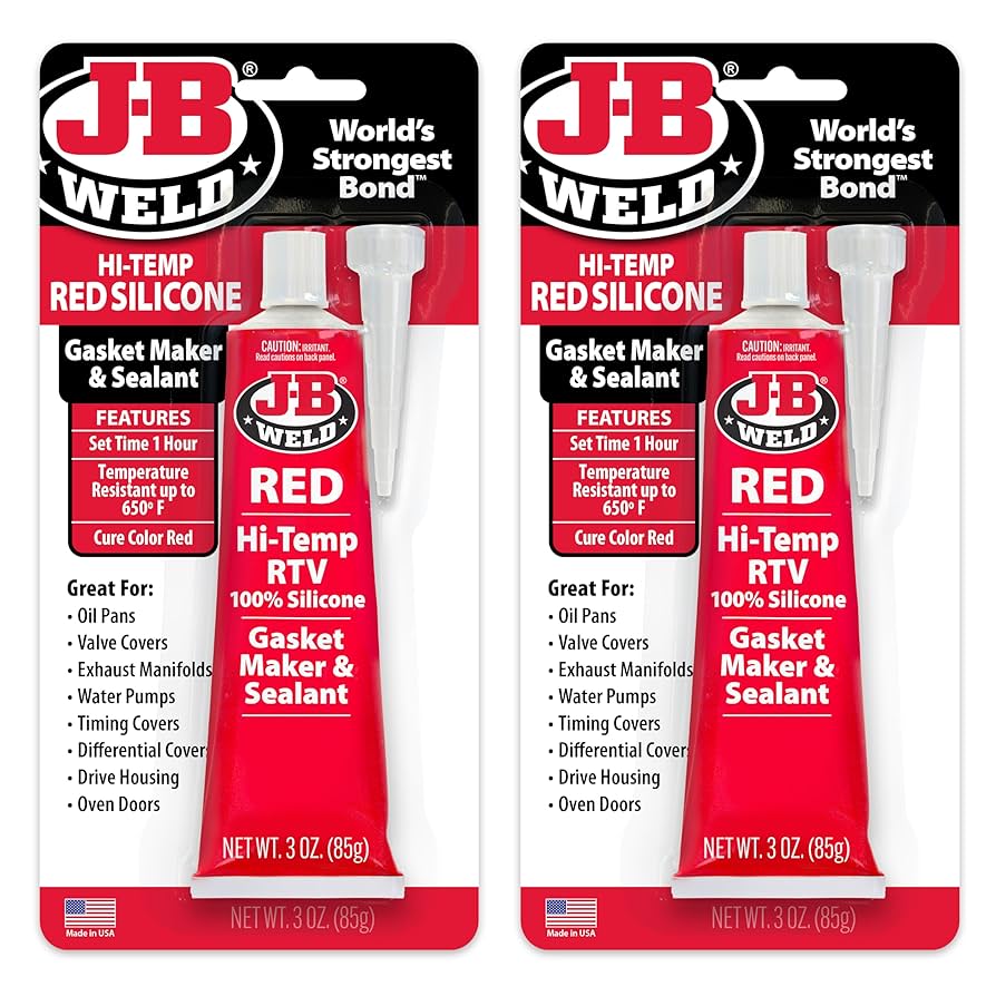 Amazon.com: J-B Weld 31314 Red High Temperature RTV Silicone